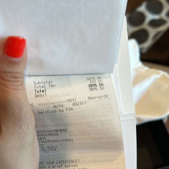 Chanel Lambskin Wallet on Chain, NWT very rare - Picture 11 of 14